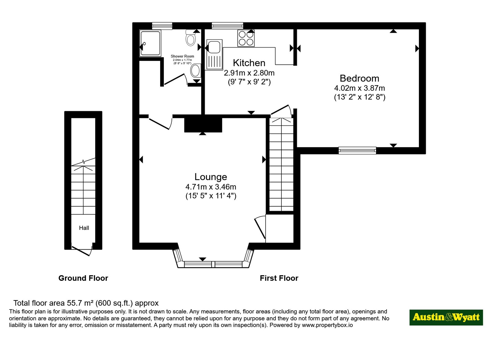 Fern Loft, 1A,, Empress Road, Hampshire floorplan