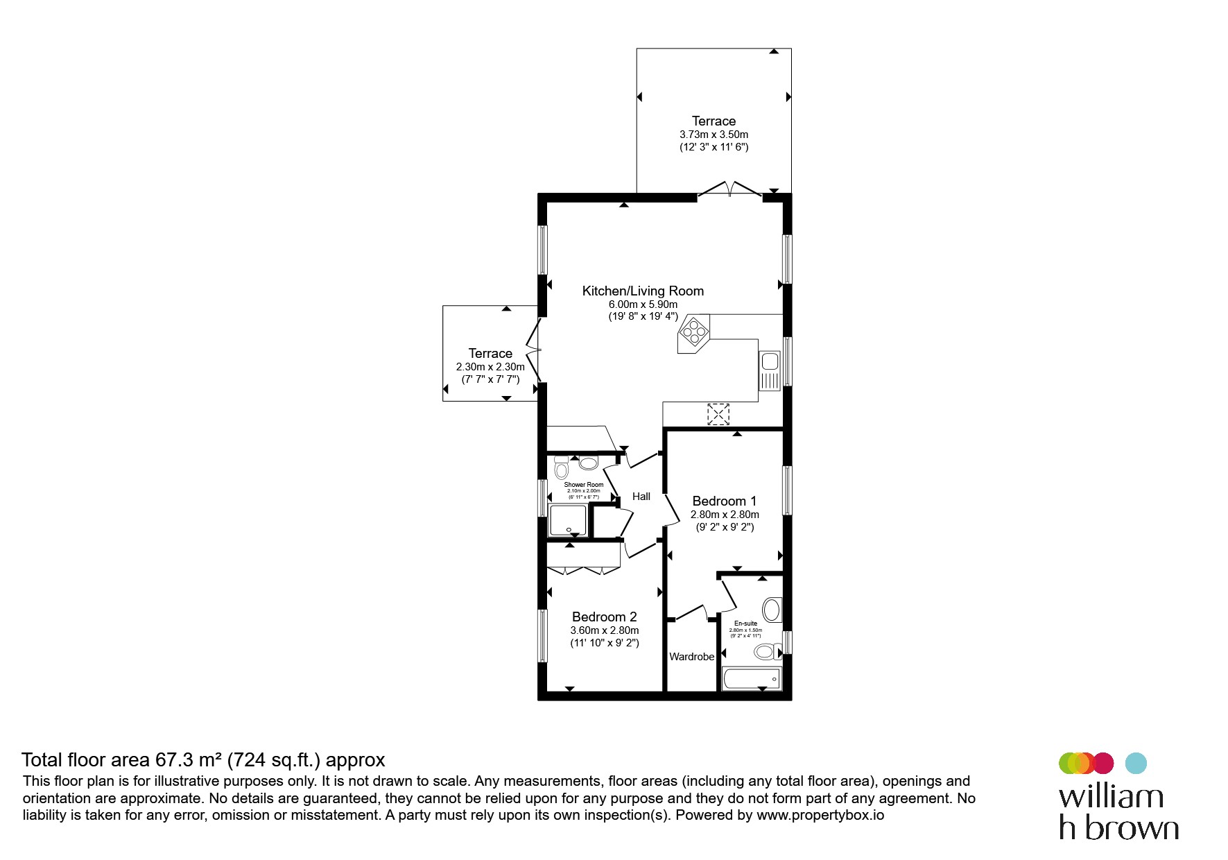 23, The Arboretum, Norwich floorplan