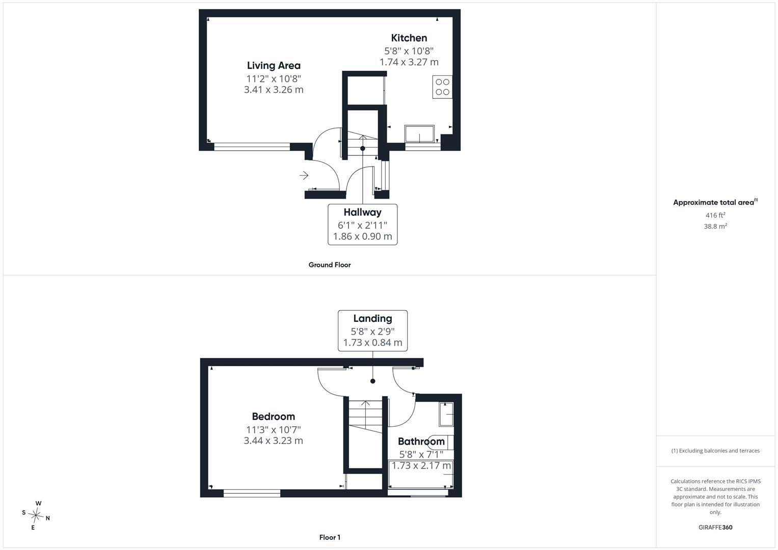 2, Whitley Court, Aylesbury floorplan
