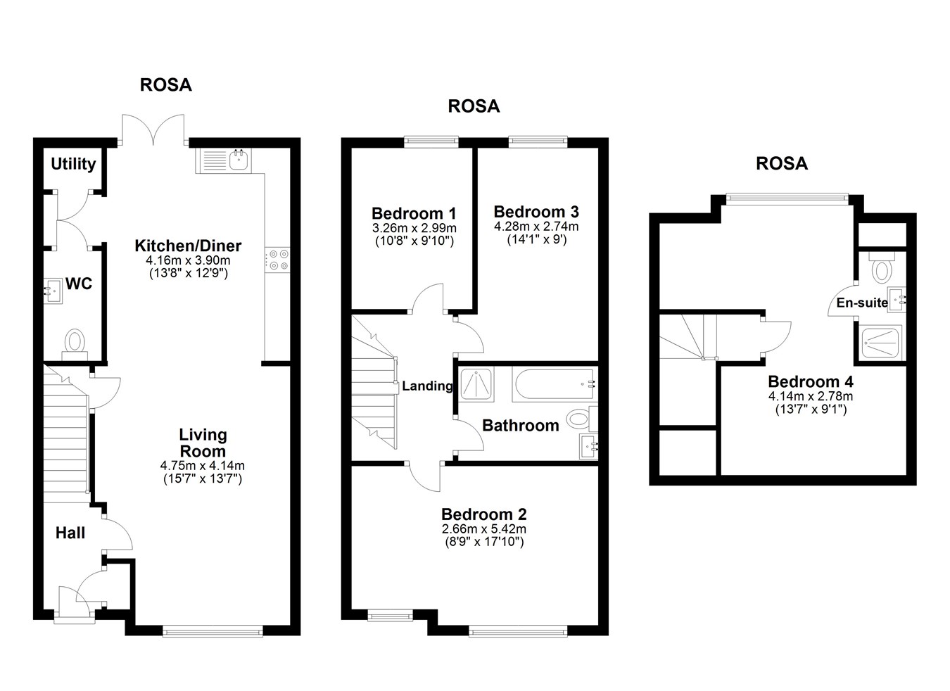 Wedmore Road, Cheddar BS27, 4 bedroom semidetached house for sale