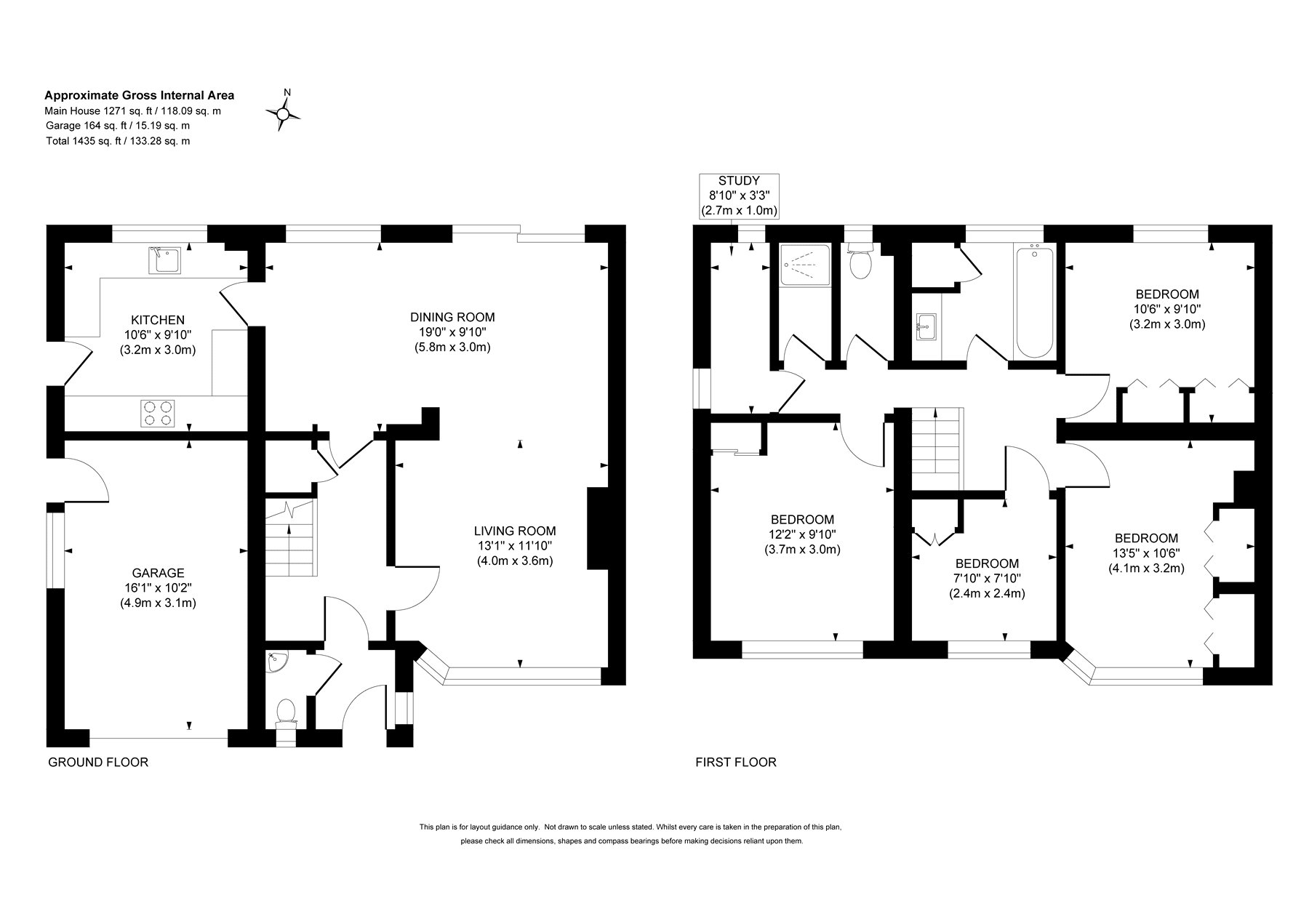 208, Connaught Road, Woking floorplan