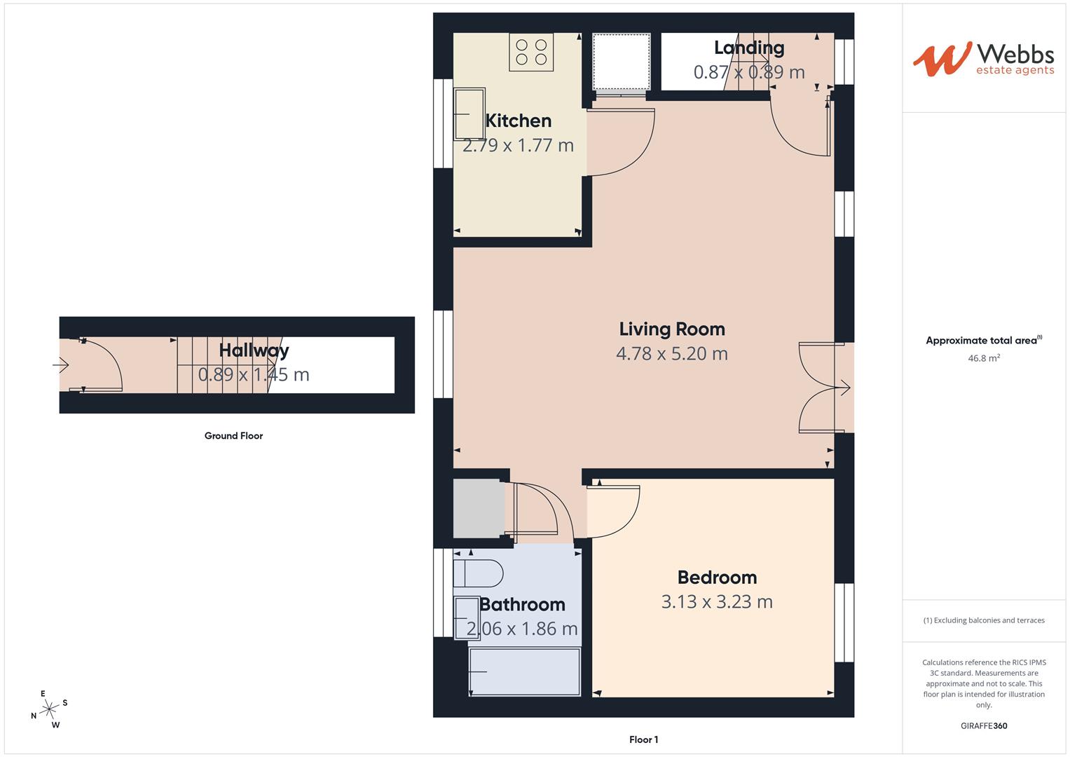 12, The Cloisters, Rugeley floorplan