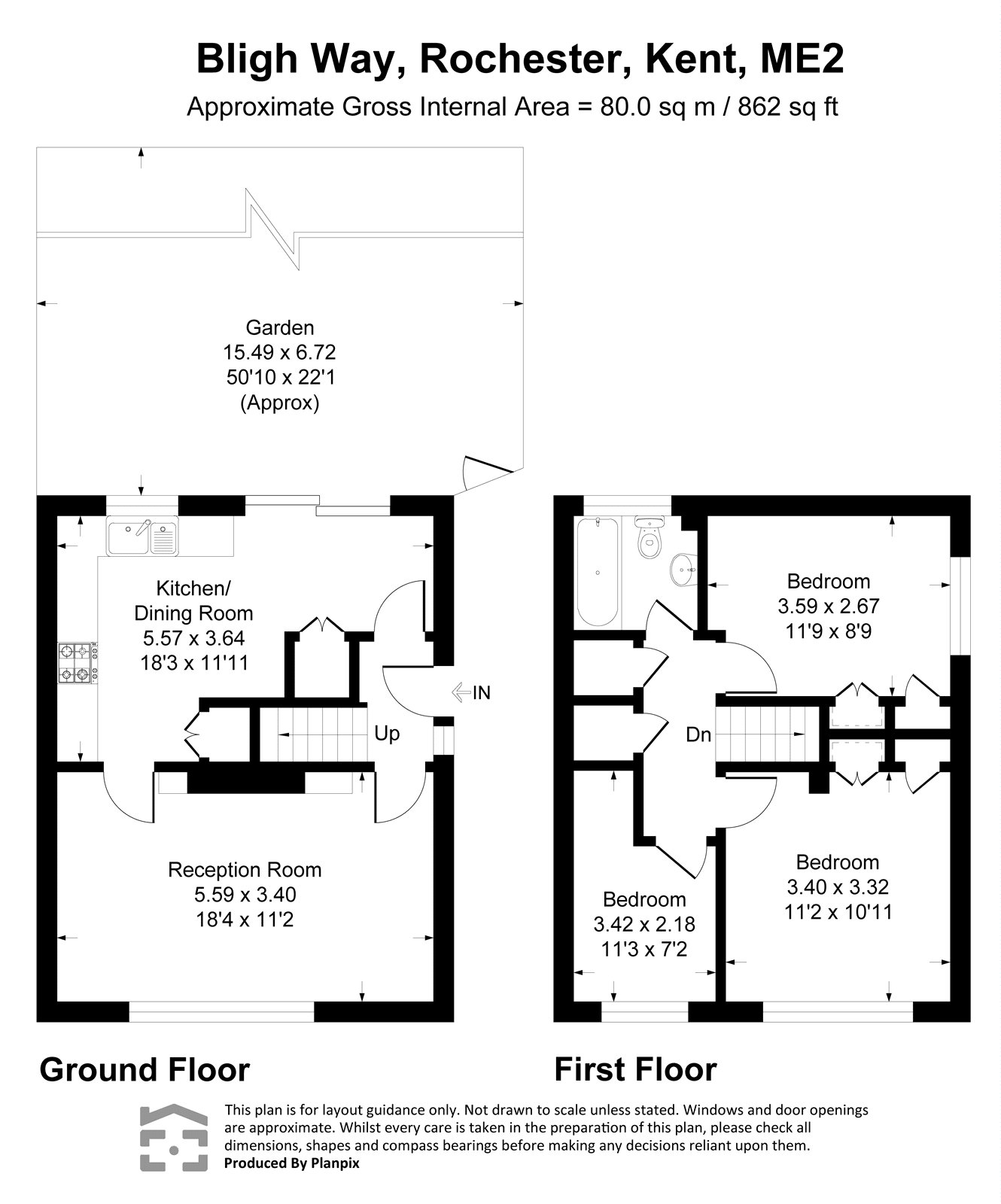 26, Bligh Way, Kent floorplan
