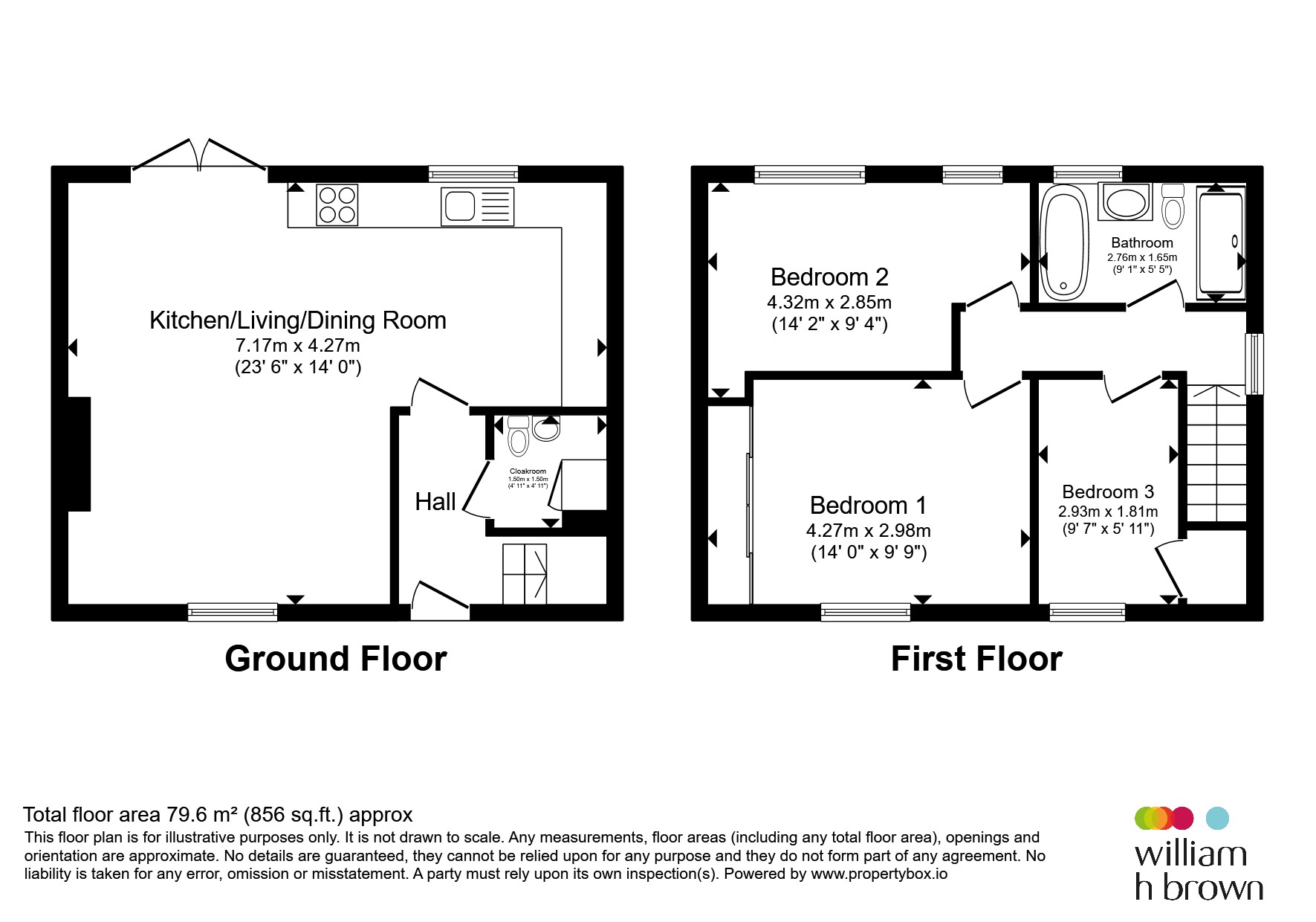 45, Blyth Road, Worksop floorplan