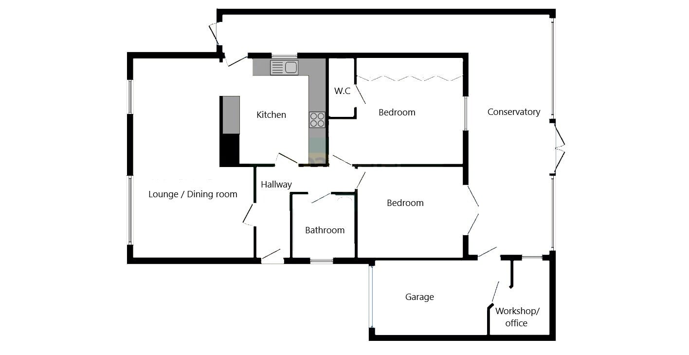 53, WEST END AVENUE, PORTHCAWL floorplan