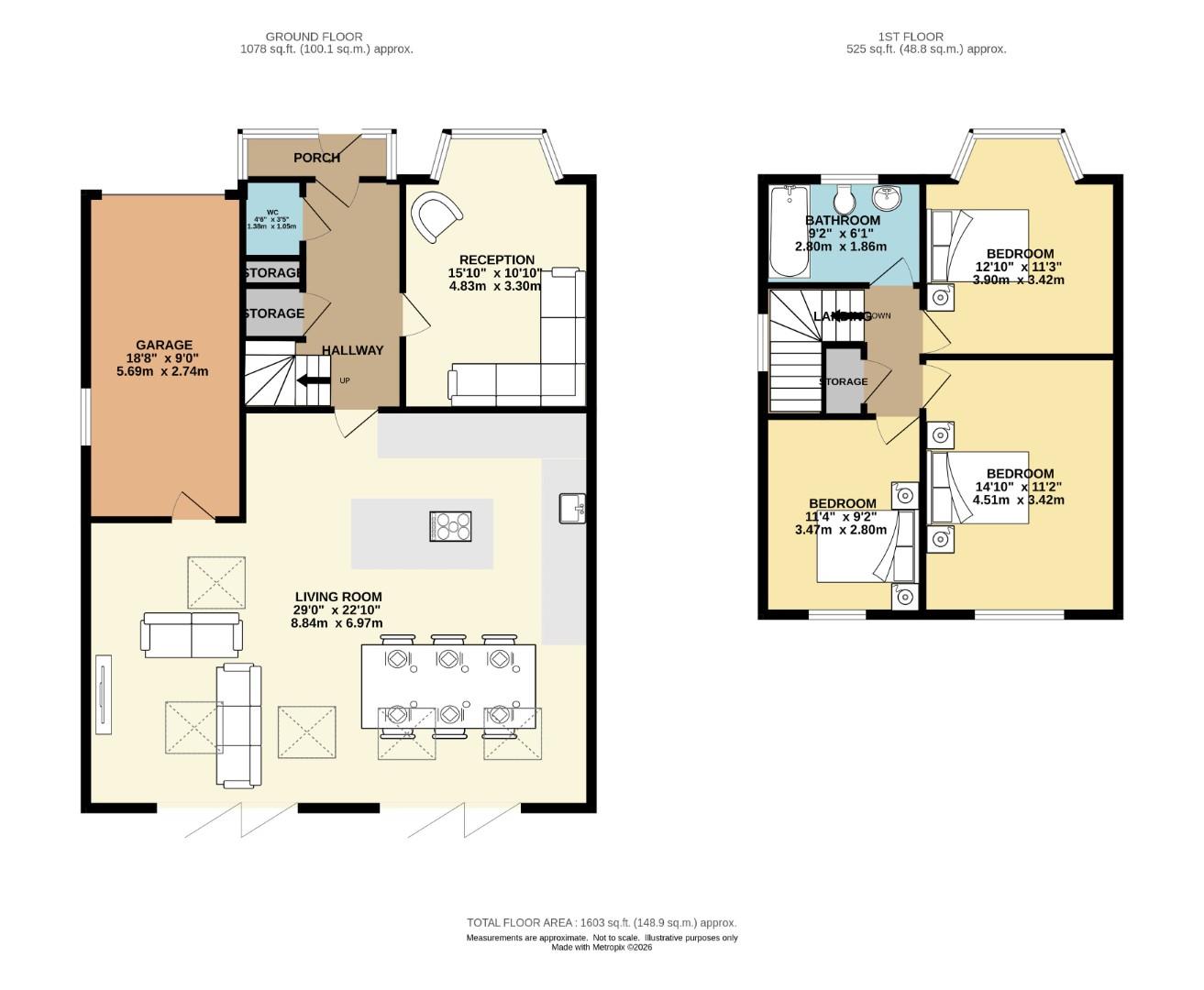 9, Parnell Avenue, Northenden floorplan