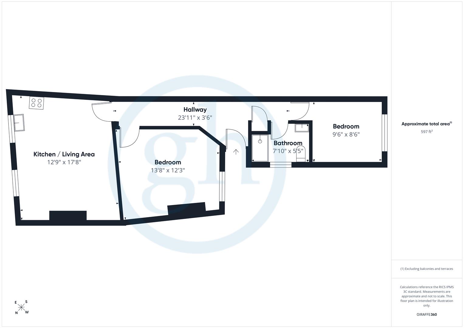116A, High Street, Ruislip floorplan