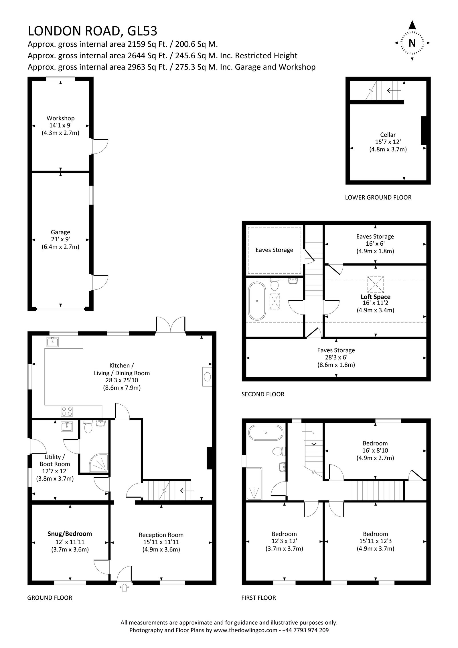 364, London Road, Cheltenham floorplan