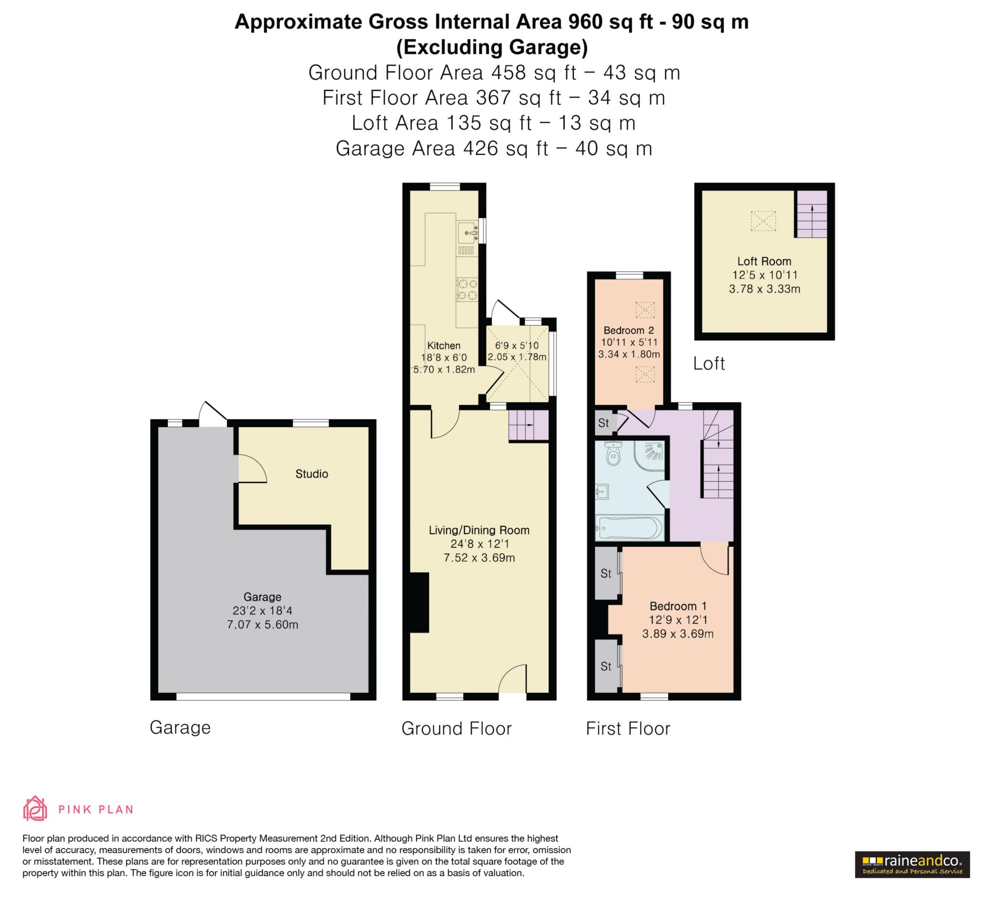 23, Woollard Street, Waltham Abbey floorplan