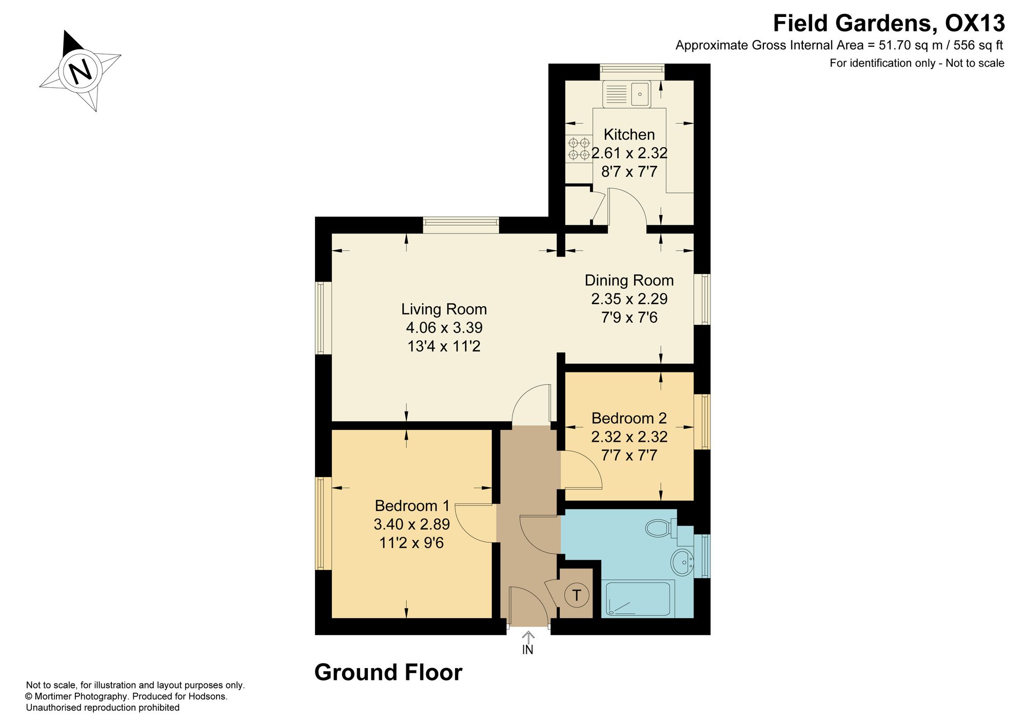5 Field Gardens, Abingdon floorplan