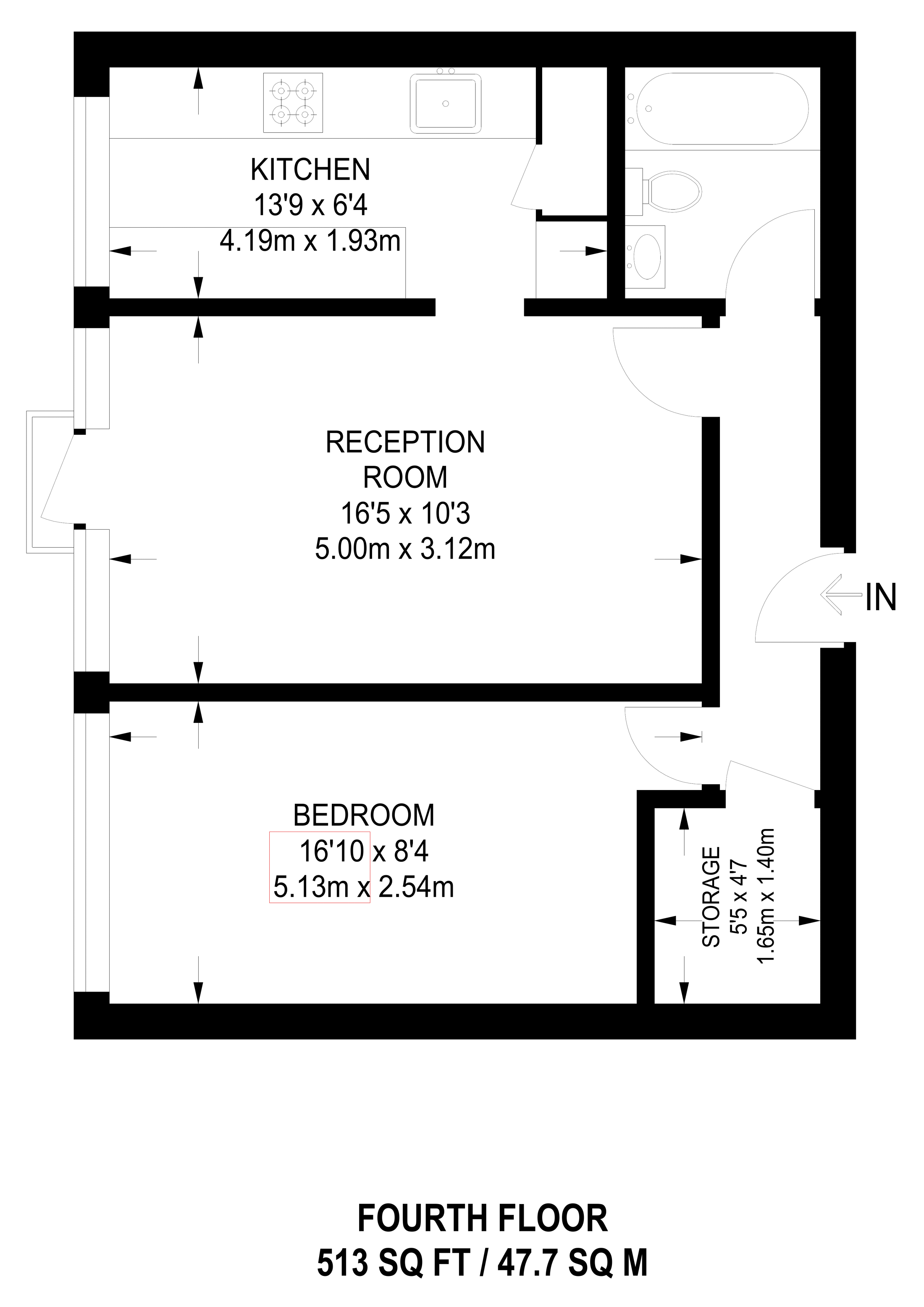 1 Bedrooms Flat for sale in Carnoustie Drive, Islington, London N1