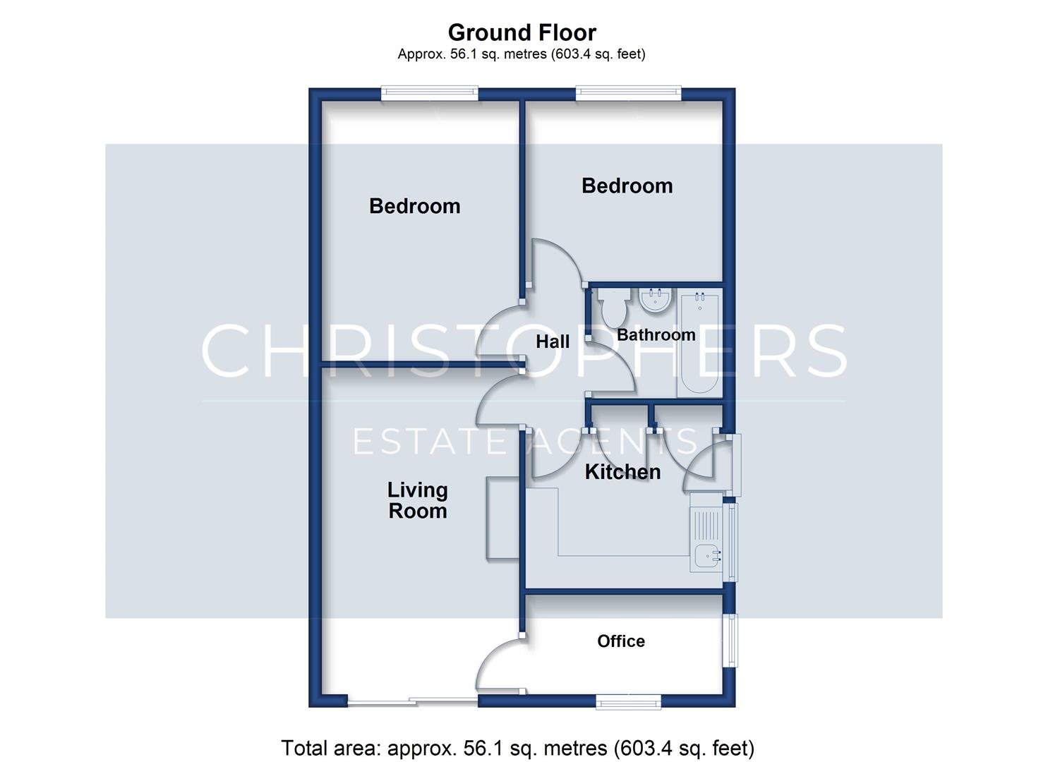 13, St Elvan Crescent, Porthleven floorplan