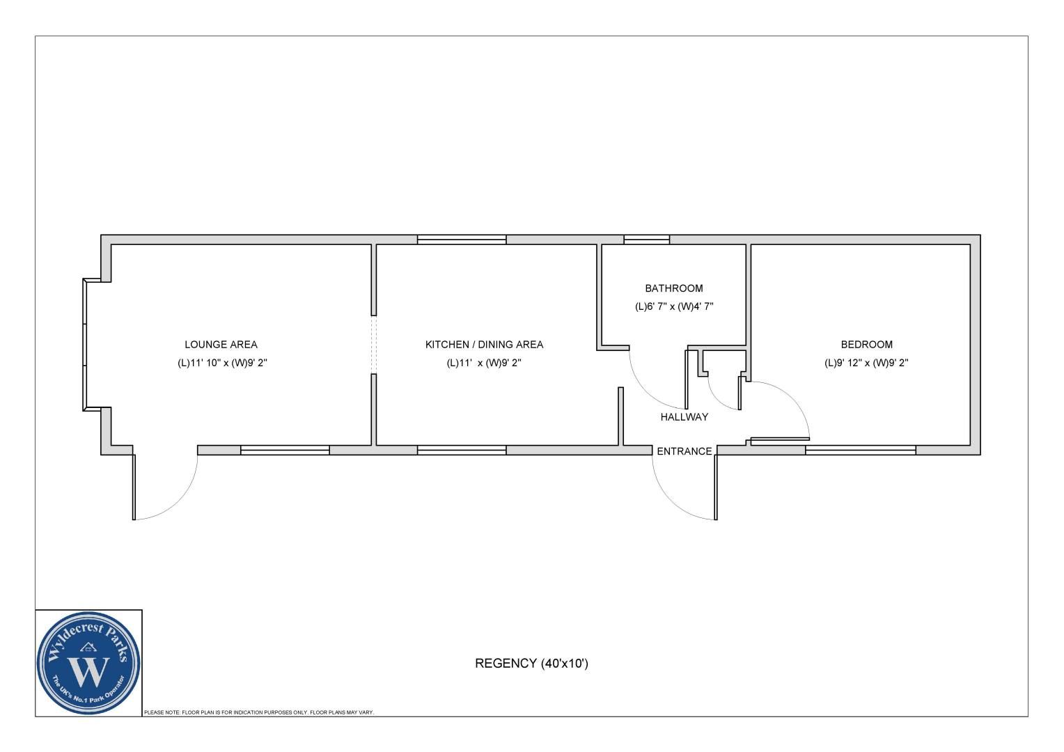 1, Radcliffe Residential Park, Wharf Lane, Radcliffe on Trent floorplan
