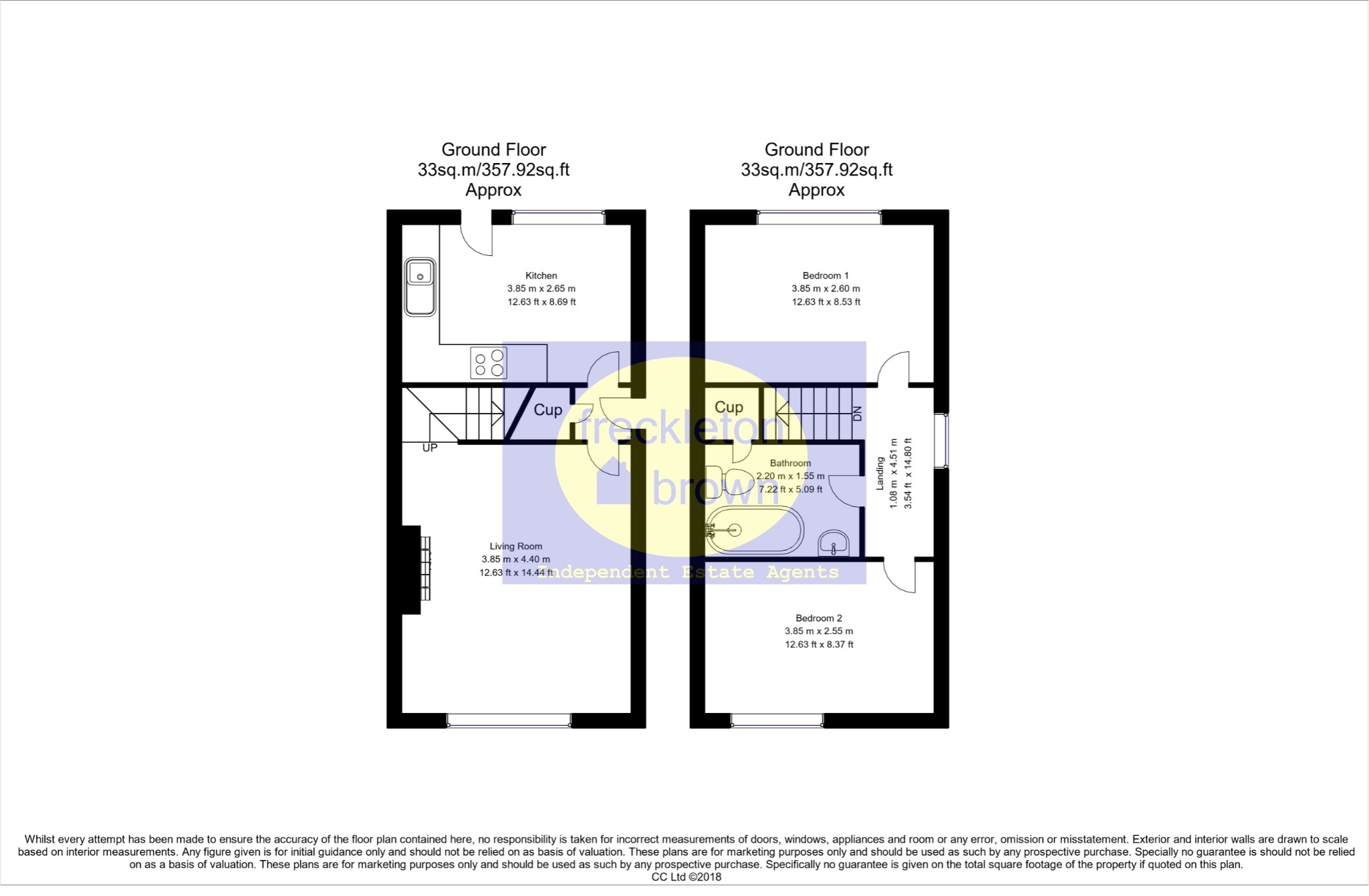 5, Turner Drive, Nottingham floorplan