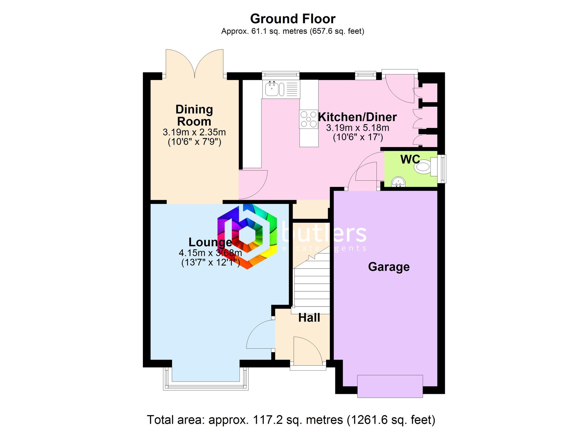 27 Owlthorpe Avenue, Sheffield floorplan