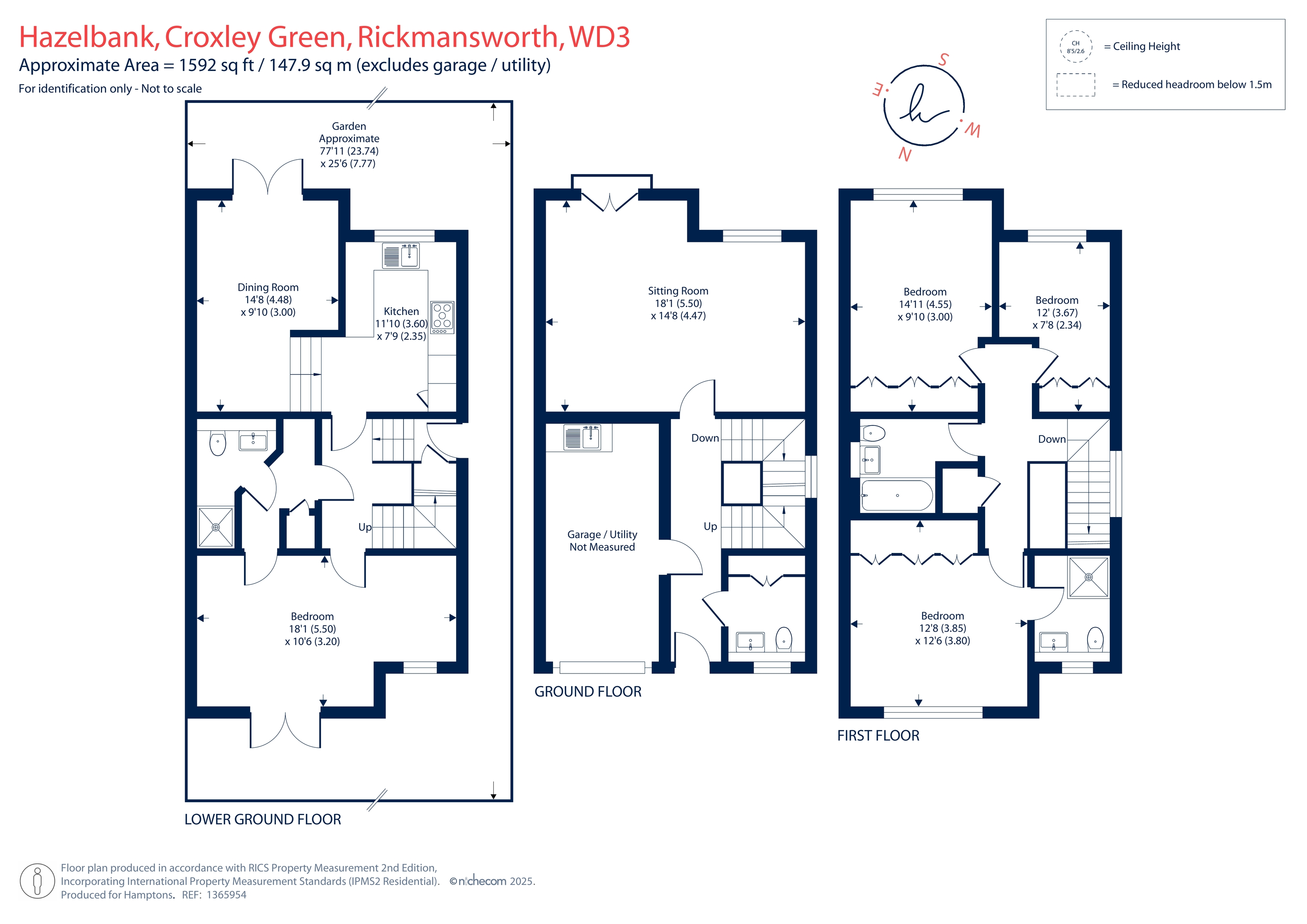 2, Hazelbank, Rickmansworth floorplan