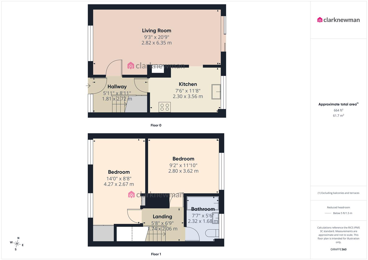 162, Potters Field, Harlow floorplan