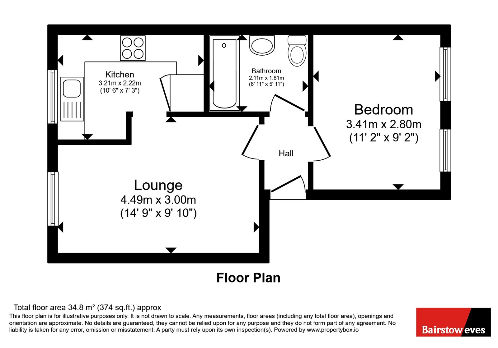 8, Porter Close, Essex floorplan
