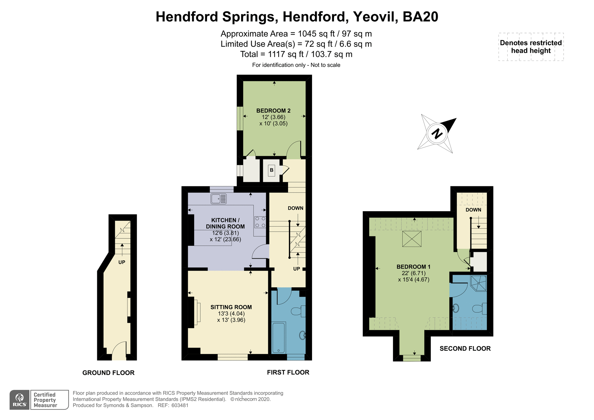 Hendford, Yeovil, Somerset BA20, 2 bedroom flat for sale 58754578