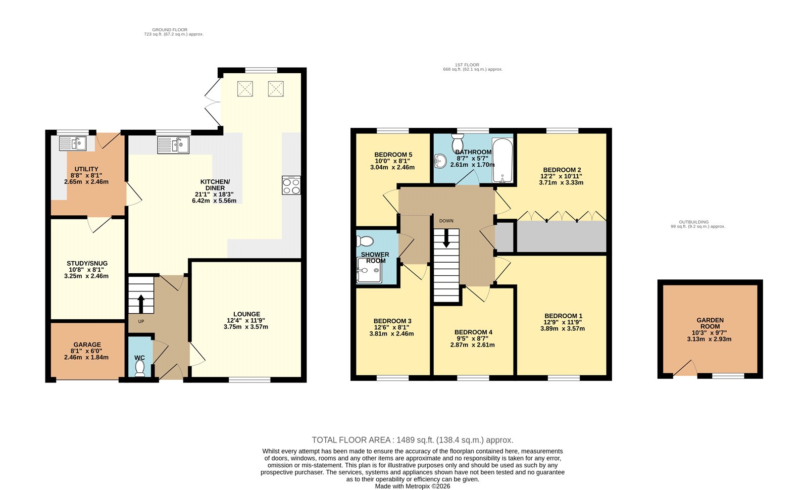 Glenfield Road, N E Lincs floorplan