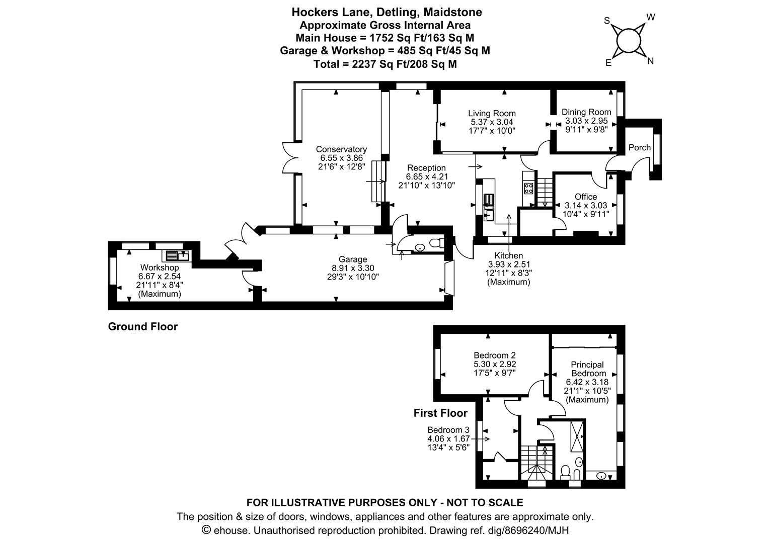 19, Hockers Lane, Maidstone floorplan