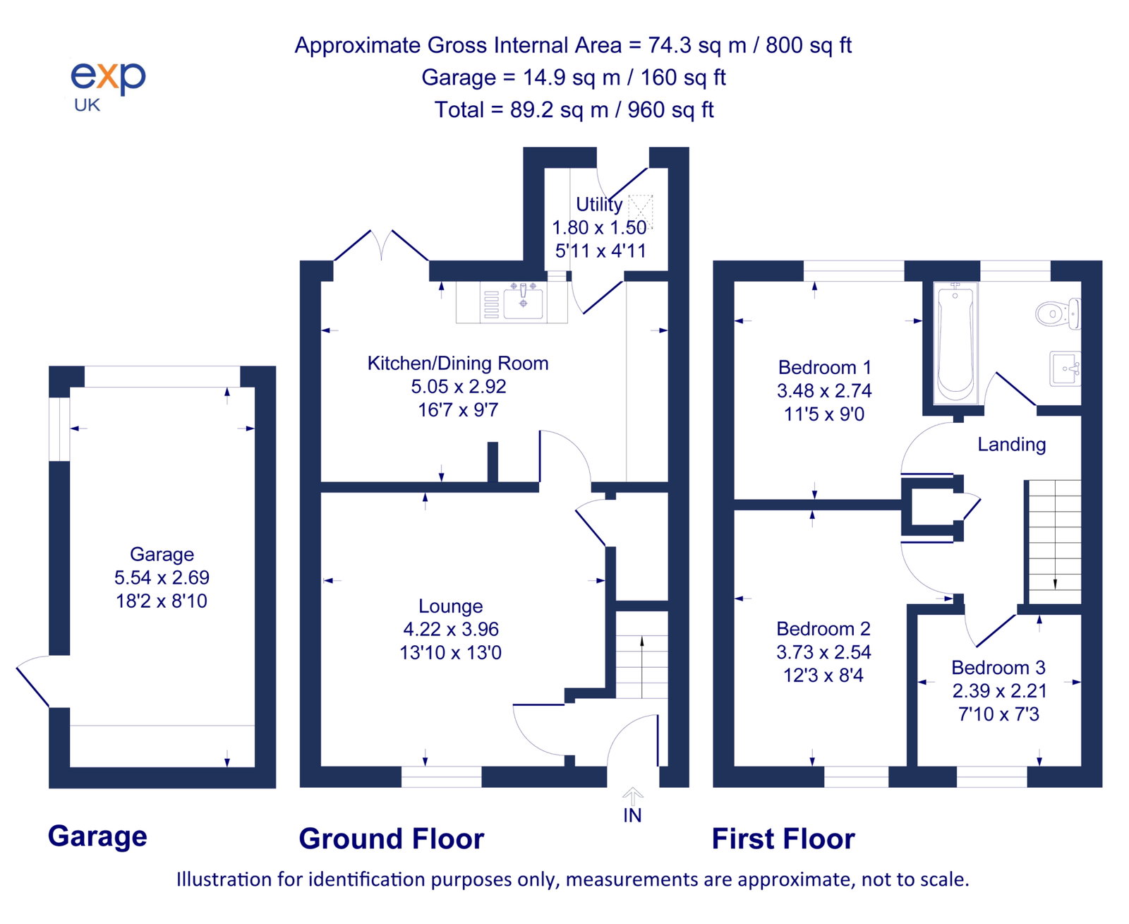 1a, Main Street, Beverley floorplan