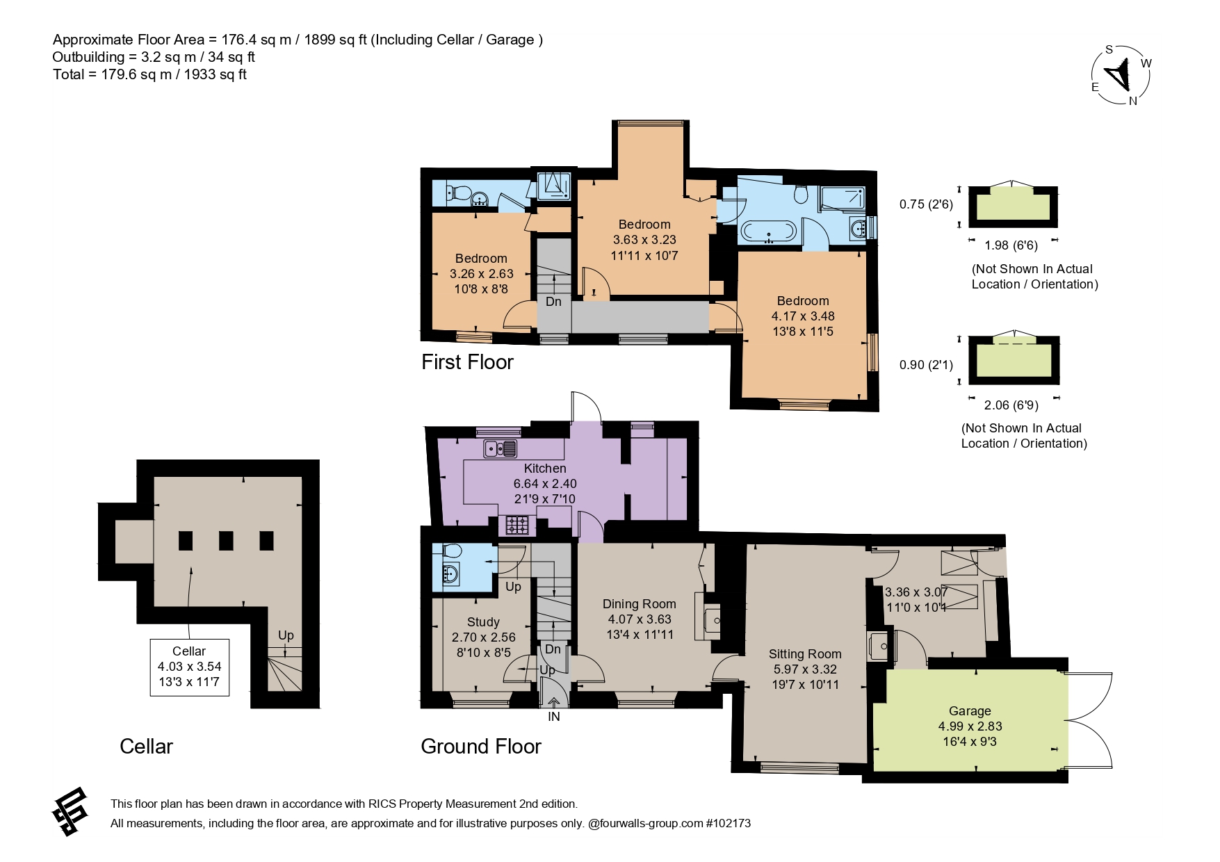 Capes Cottage,, Oxford Road, Chipping Norton floorplan