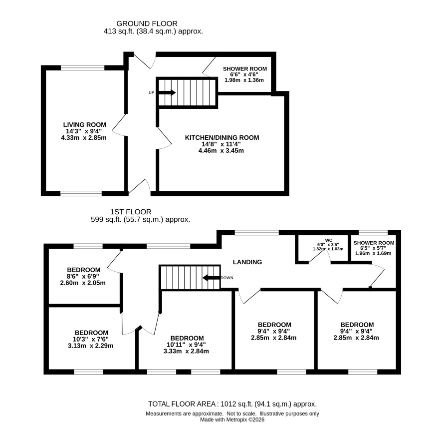 89 Pottergate, Norwich floorplan