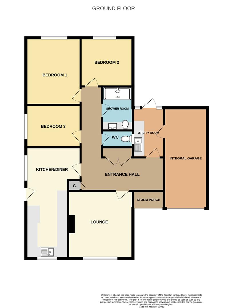 51, Grenville Drive, Tavistock floorplan