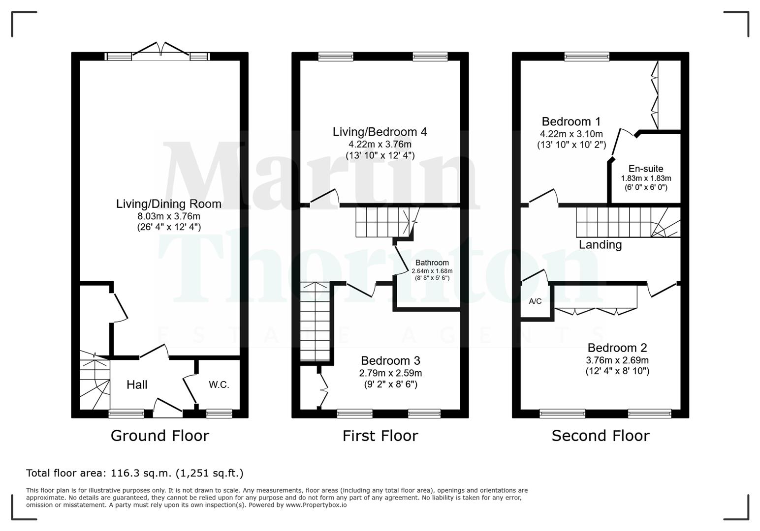 148, Blackthorn Drive, Huddersfield floorplan
