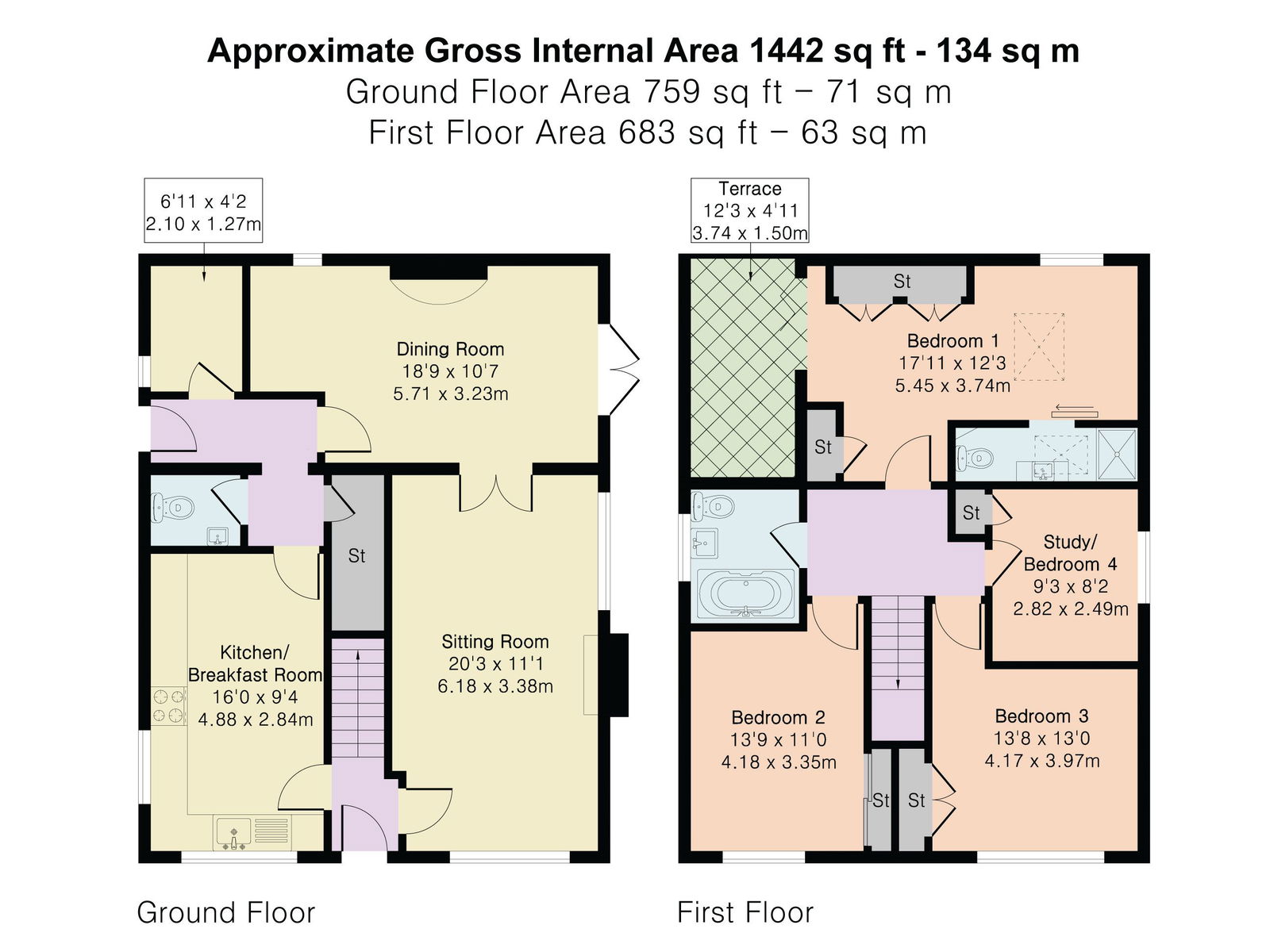 Lower Wormald,3, Sowerby Bridge floorplan