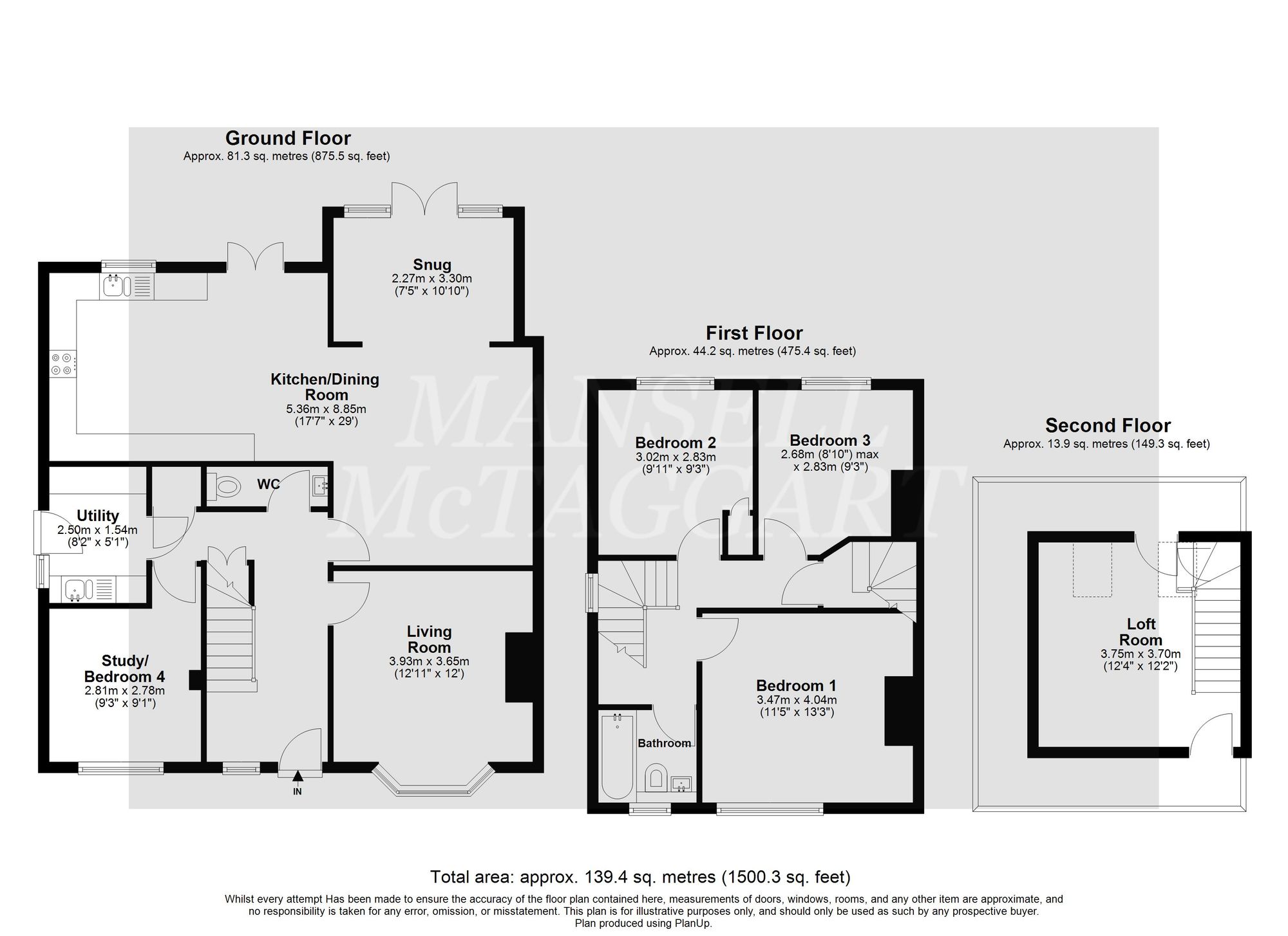 76 Hevers Avenue, Horley floorplan
