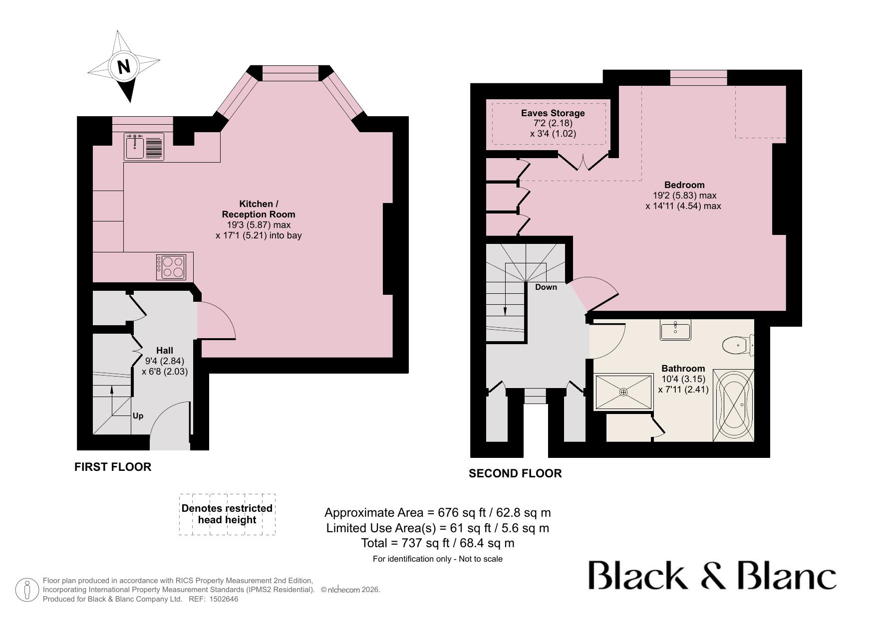 Flat 3, 13, Manor Road, Beckenham floorplan