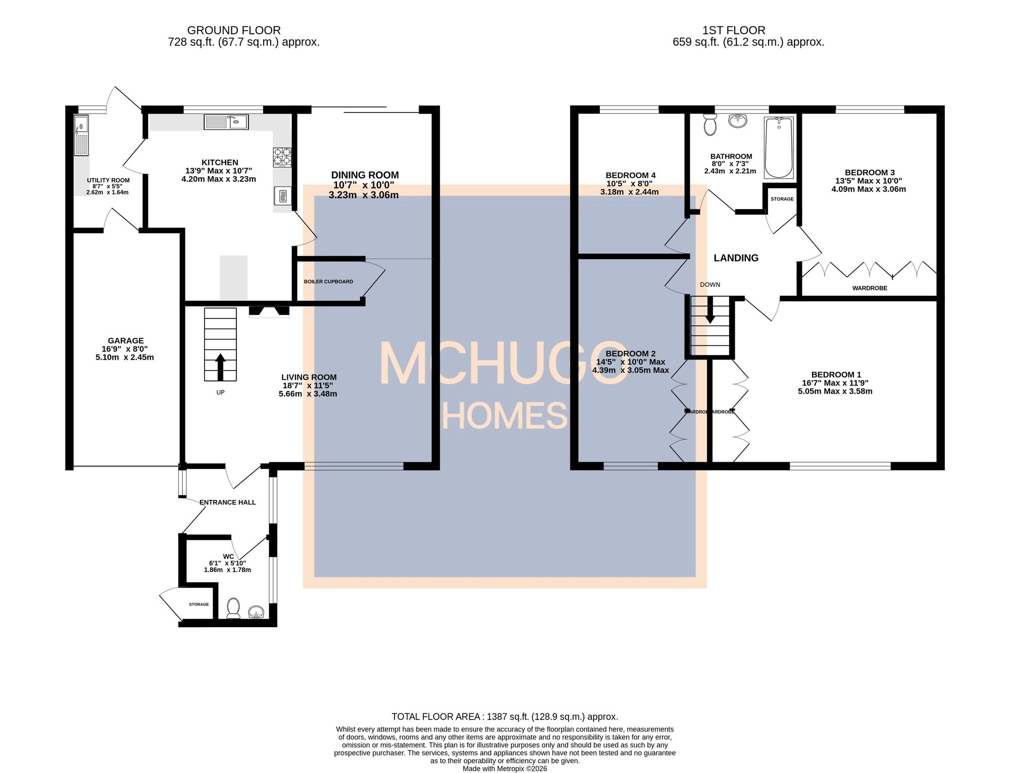 9a Augustus Road, Birmingham floorplan