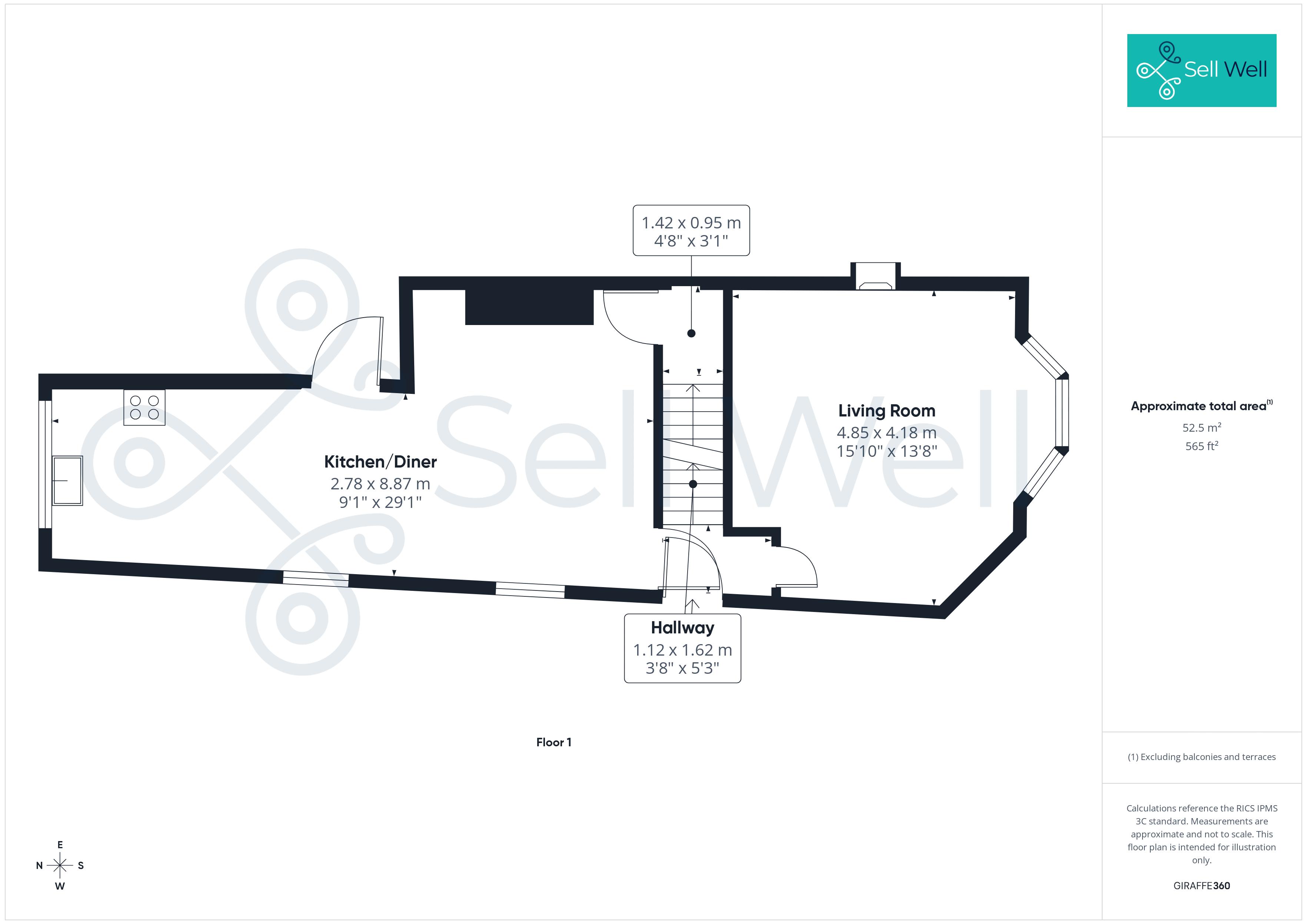 22, Hazelhurst Road, Manchester floorplan