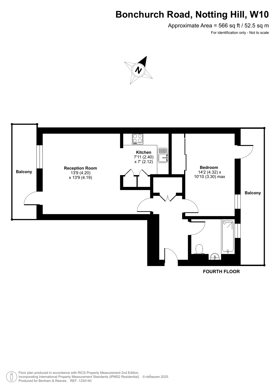 Bonchurch Road, Notting Hill floorplan
