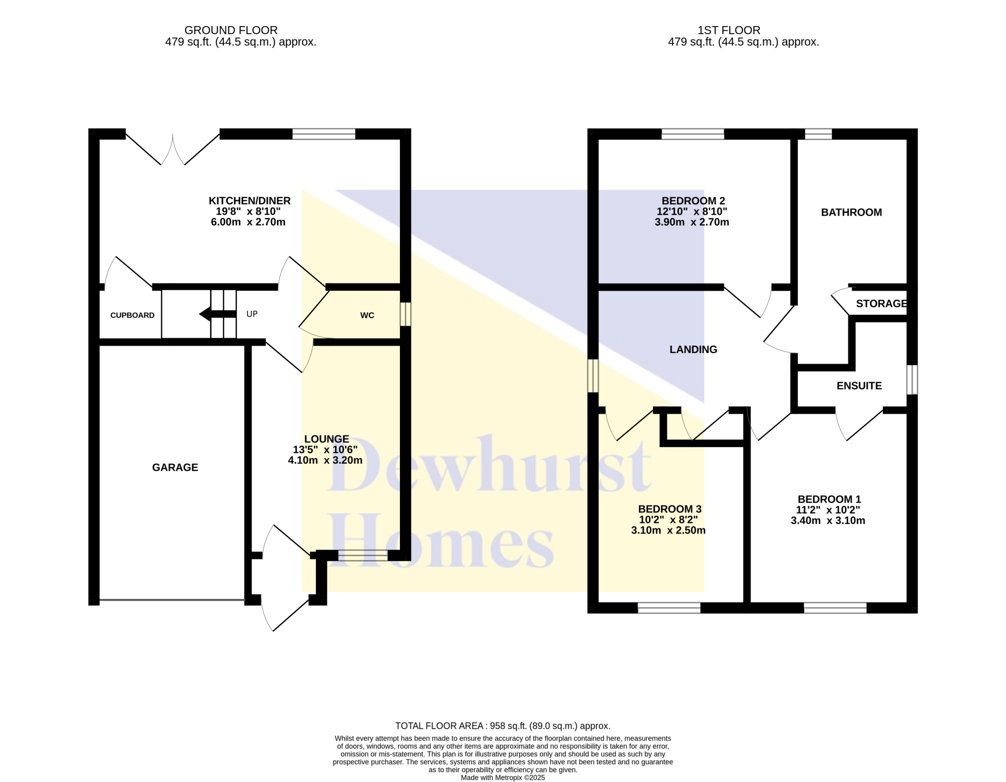 4, Juniper Drive, Fulwood floorplan