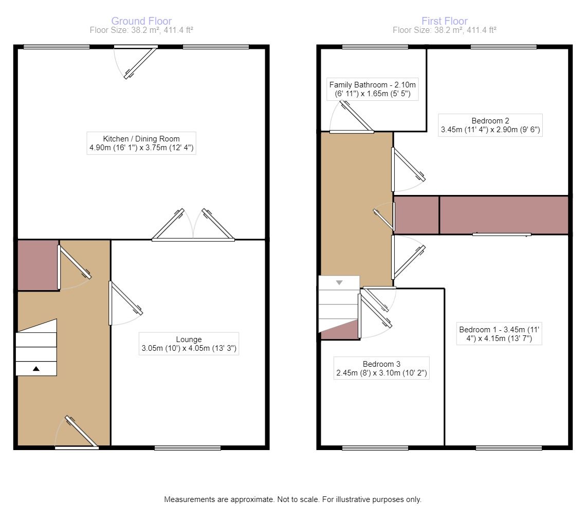 3 Bedrooms Terraced house for sale in Mansefield, East Calder, Livingston EH53