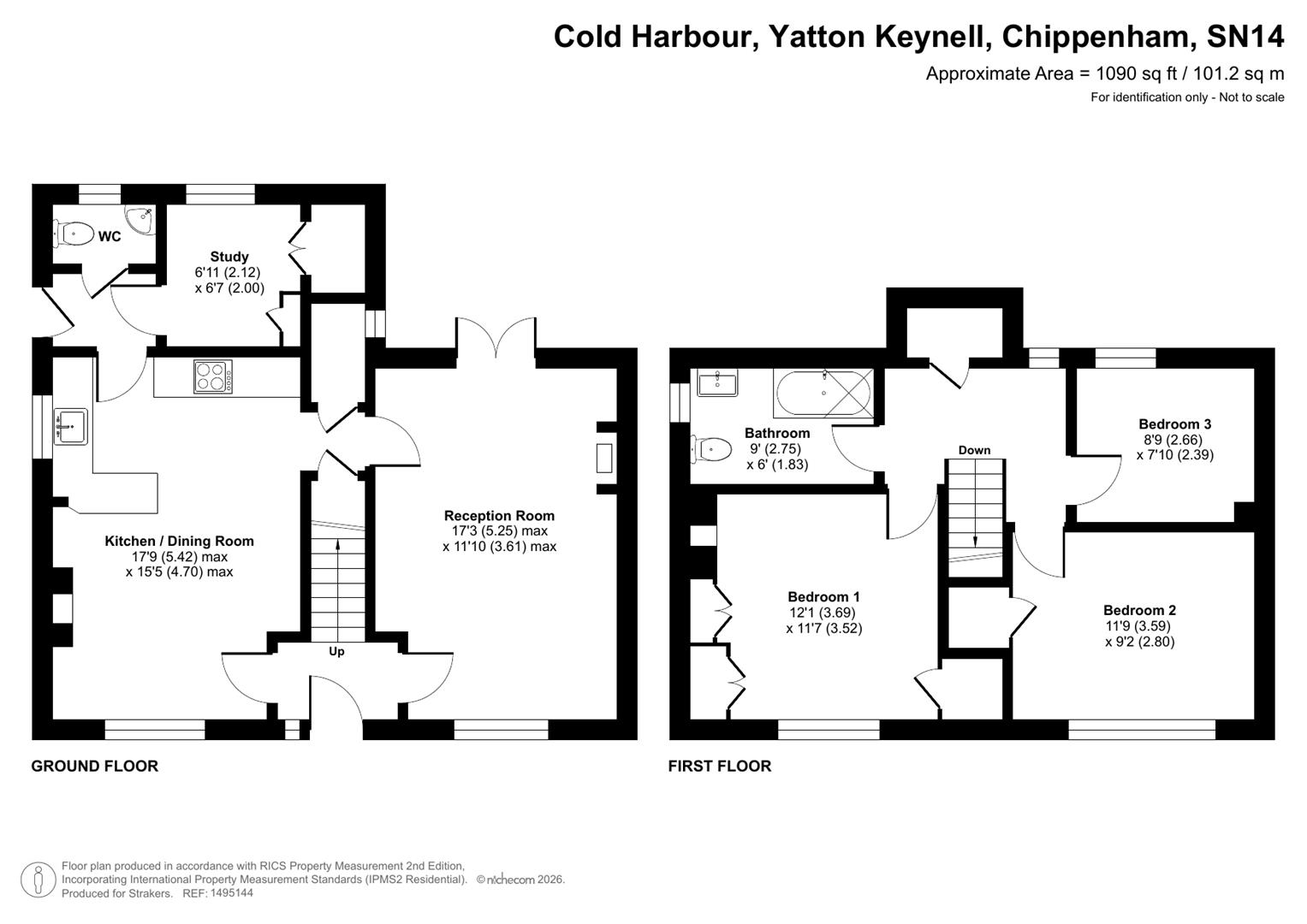 1, Cold Harbour, Chippenham floorplan