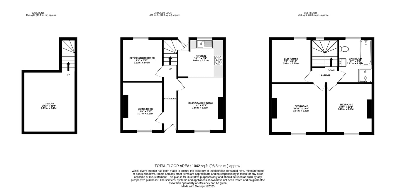 7, Merthyr Road, Abergavenny floorplan