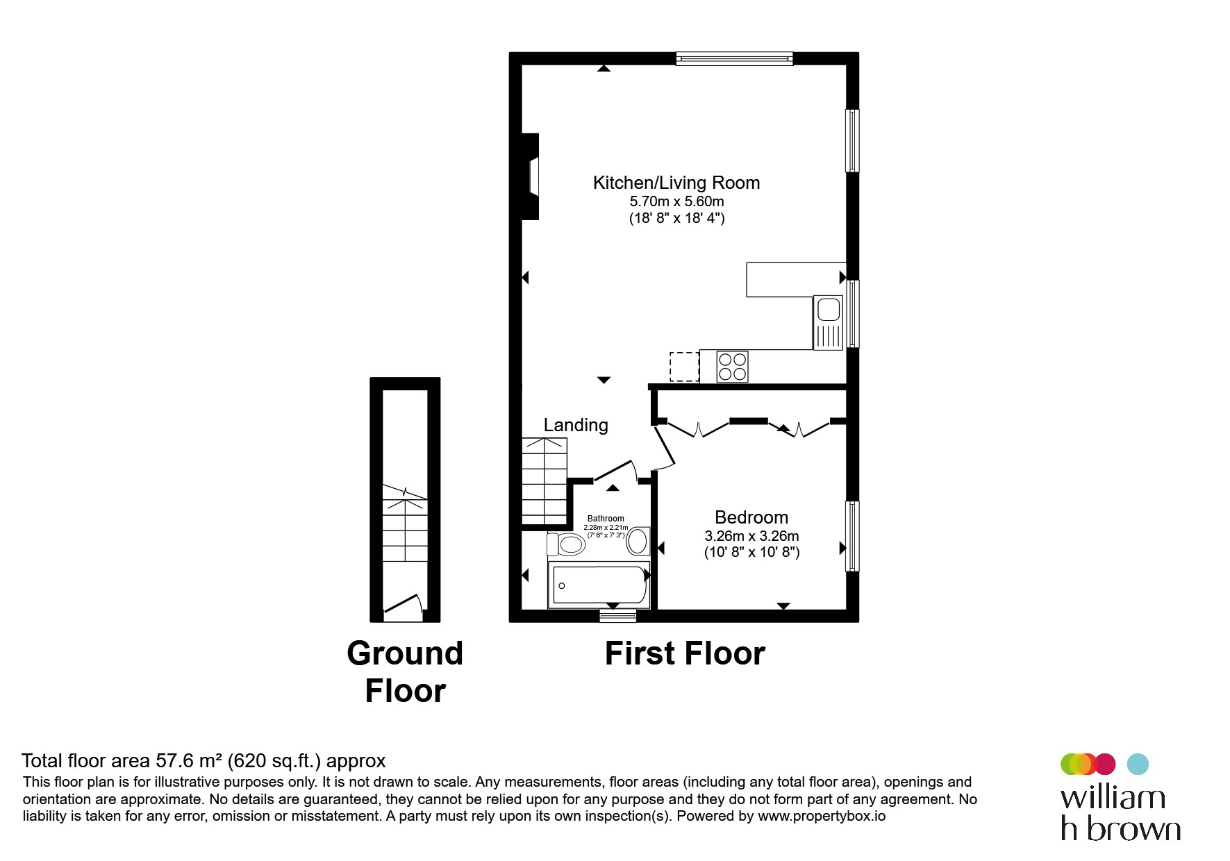 4, Park Lane Ends Apartments, Park Lane Ends, Halifax floorplan