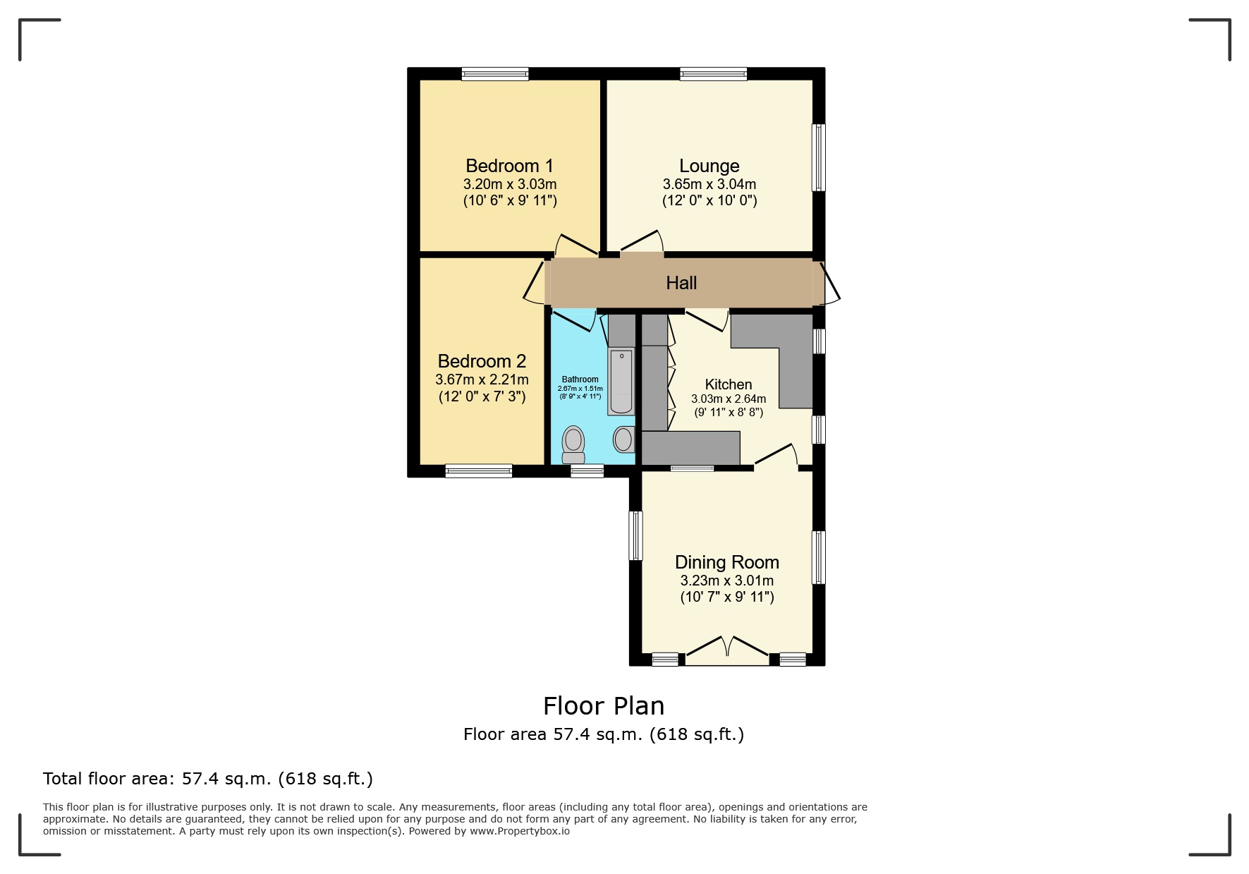Little Finca, Tinkers Lane, Lincoln floorplan