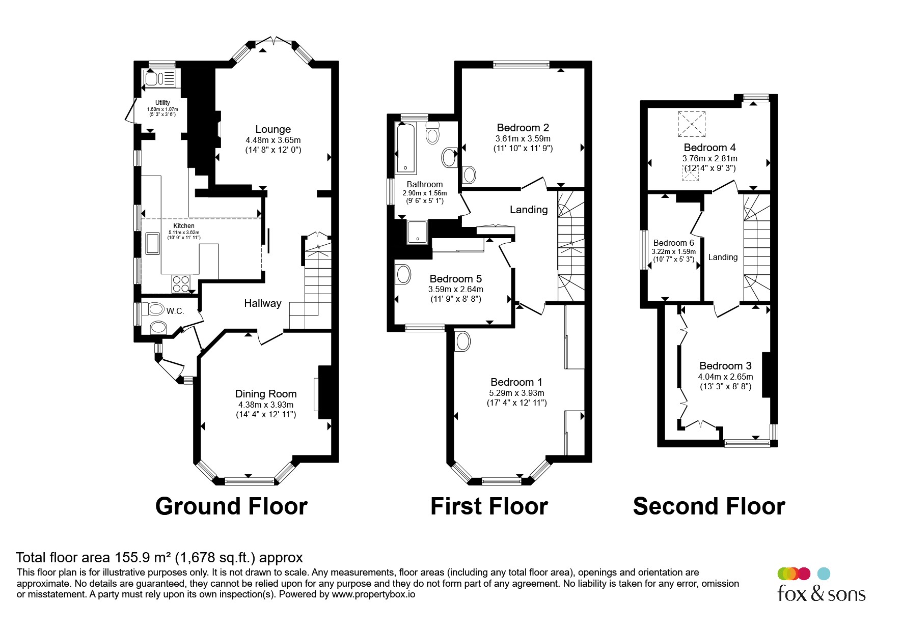 99, Victoria Drive, Eastbourne floorplan