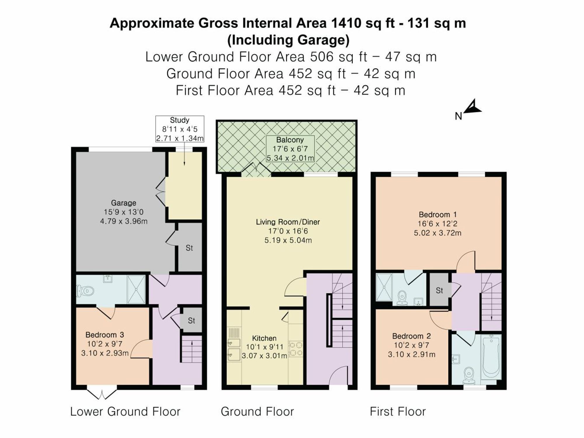 5 Youngs Mews Port Hill, Hertford floorplan