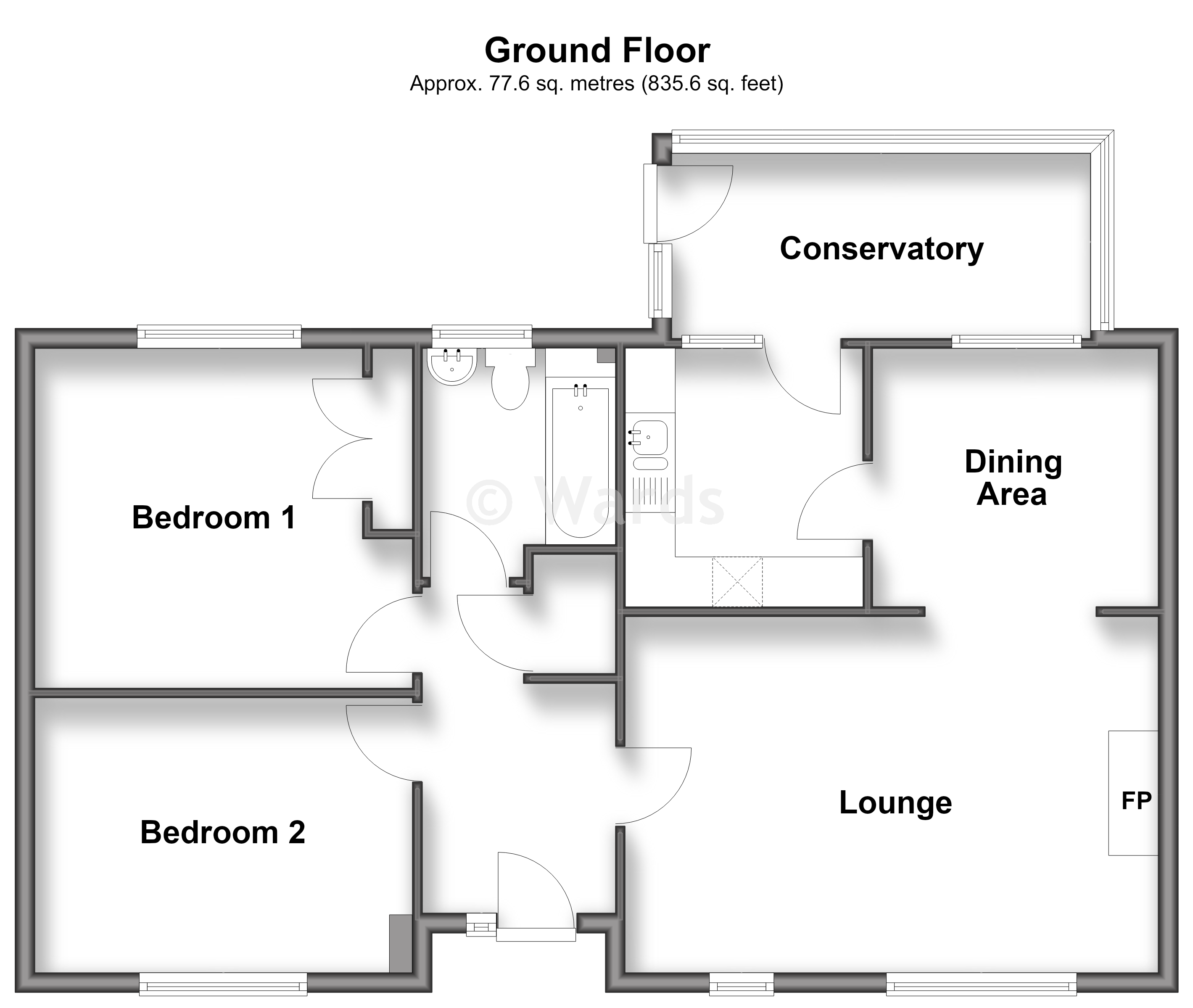 17, Merchant Place, Marden floorplan