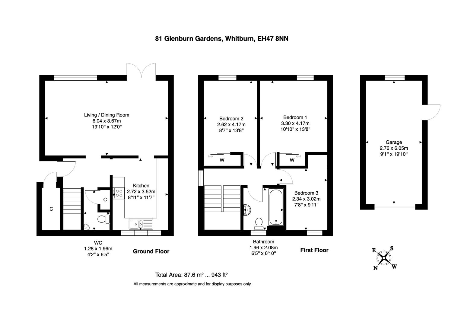 81, Glenburn Gardens, Whitburn floorplan