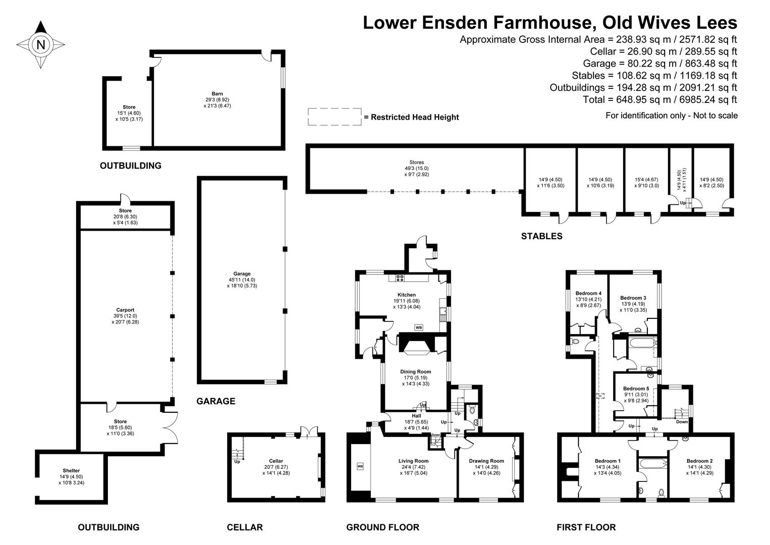 Lower Ensden Road, Canterbury floorplan