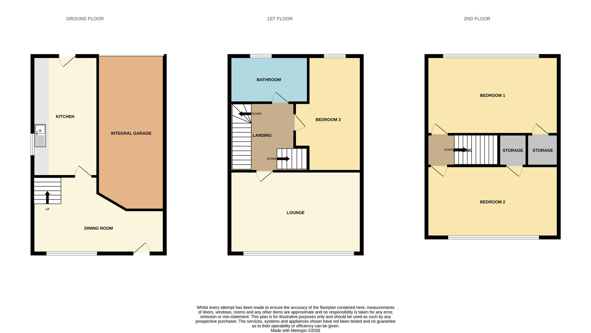 4 Creswick Court, London Road, Rayleigh floorplan