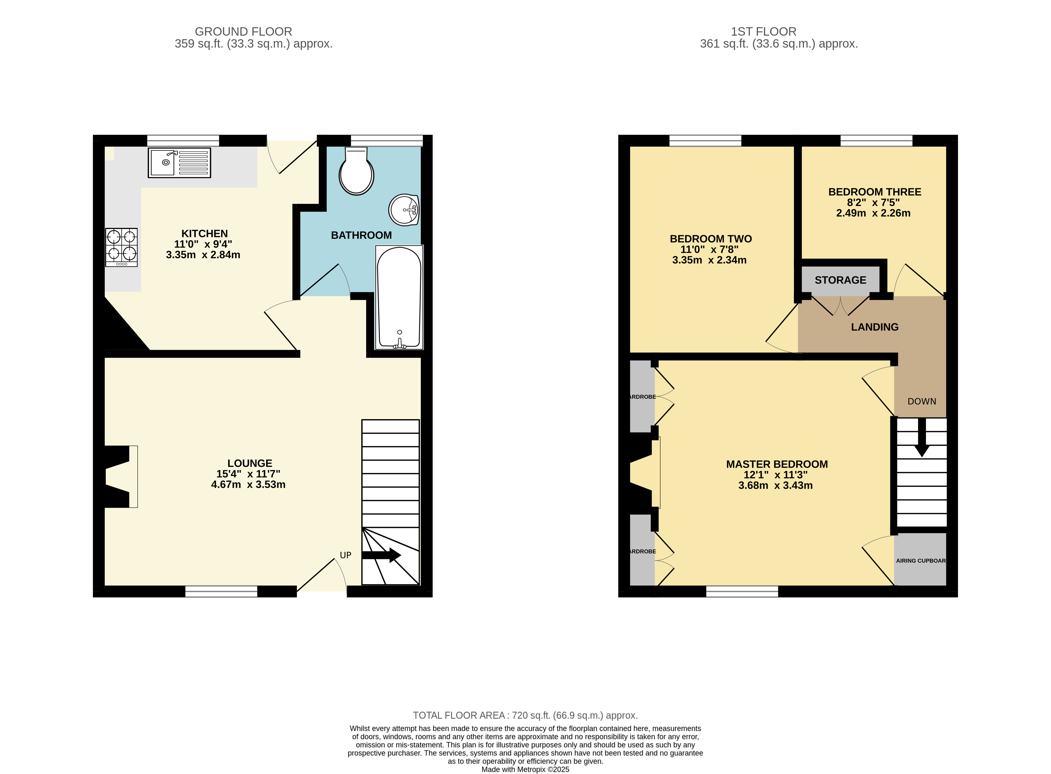 7, Silver Street, Westbury floorplan