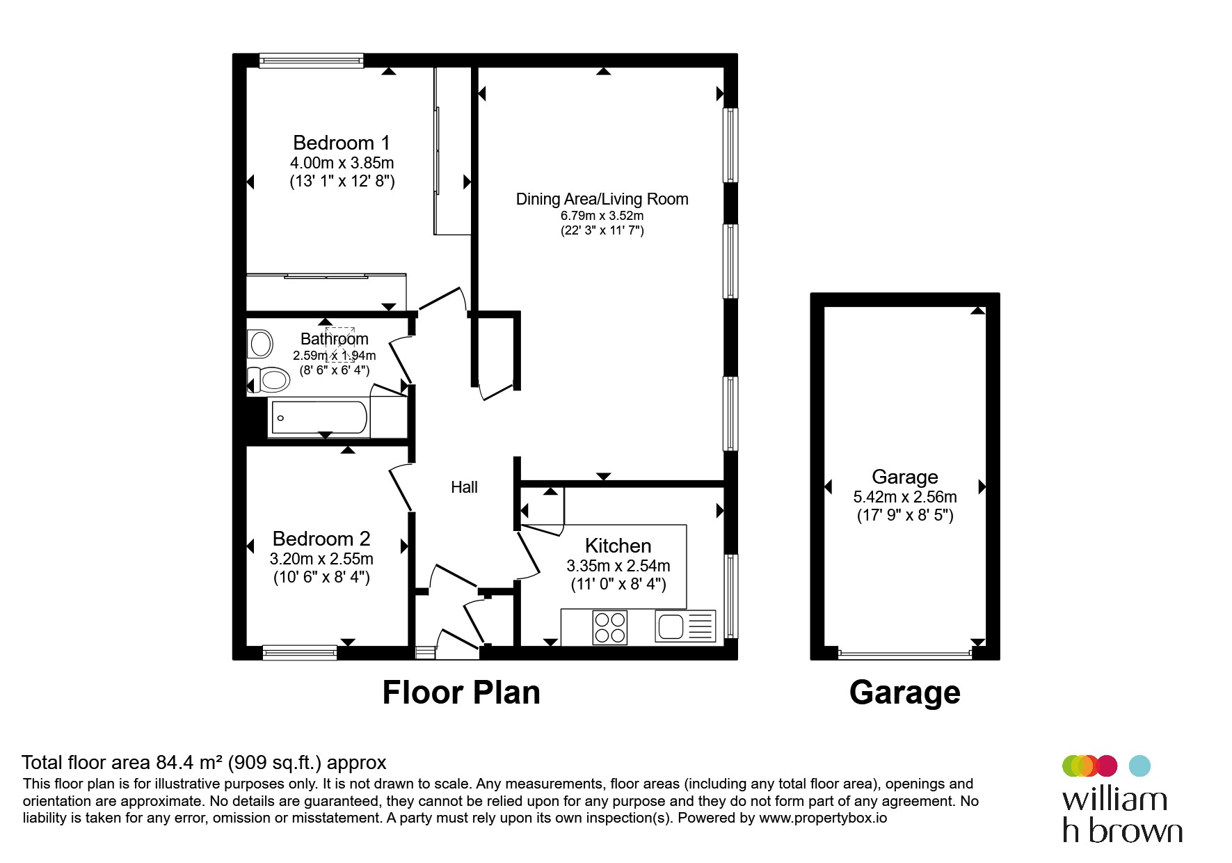 9, Bedford Court, Leeds floorplan
